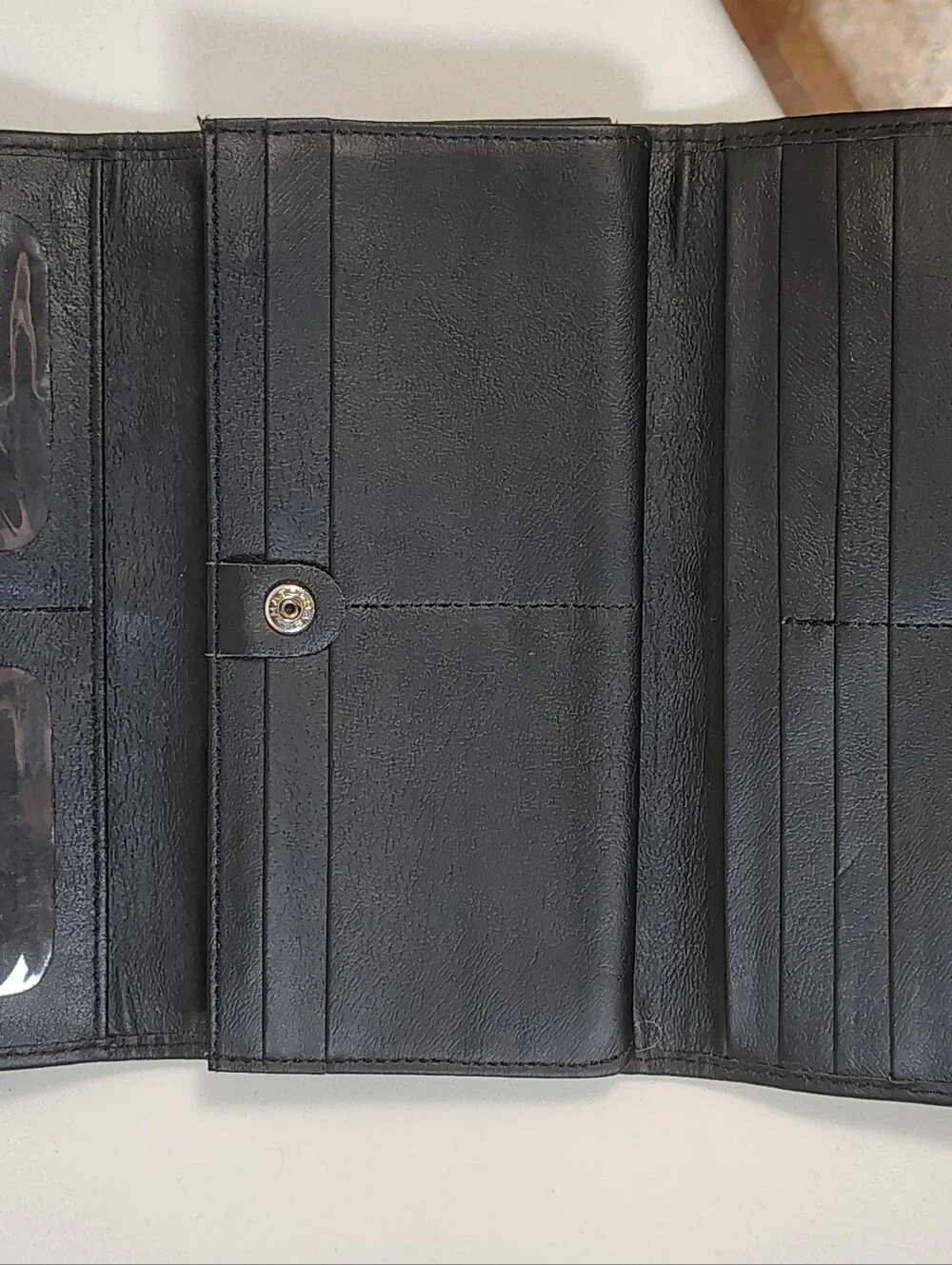 Dooney & Bourke Black triple bi fold wallet